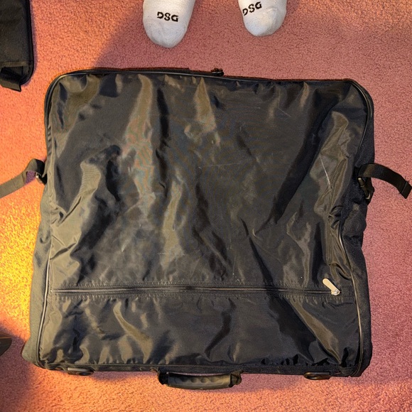 Nike Fold-Over Large Travel Bag in Black - Picture 2 of 3